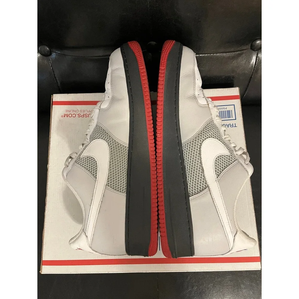 Vintage Y2K Nike Air Force 1 Low White Grey